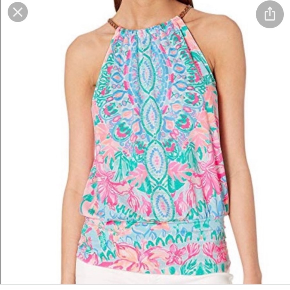 Lilly Pulitzer Bowen Halter Top